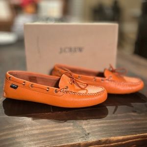 Women’s J. Crew Leather Driving Moccasins